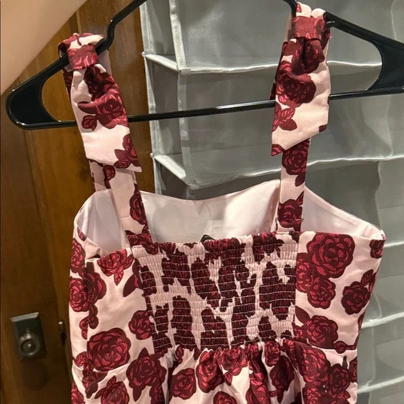 Kate Spade Pink and Red Floral Kids Dress - Picture 4 of 7